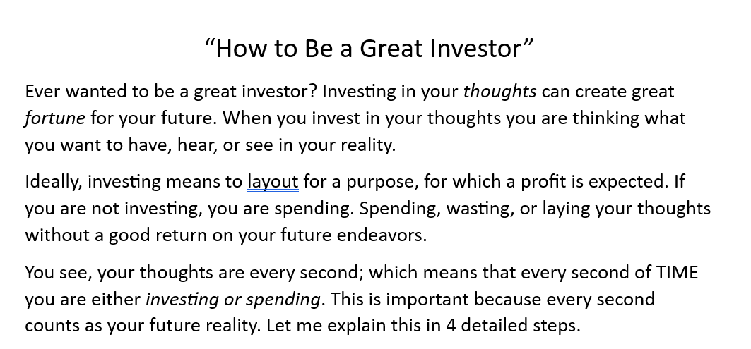 How to Be a Great Investor 2 How to Be a Great Investor - Image 2