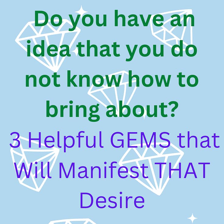 Thank You, We Just Received Your Order! 3 3 Helpful GEMS that Will Manifest THAT Desire